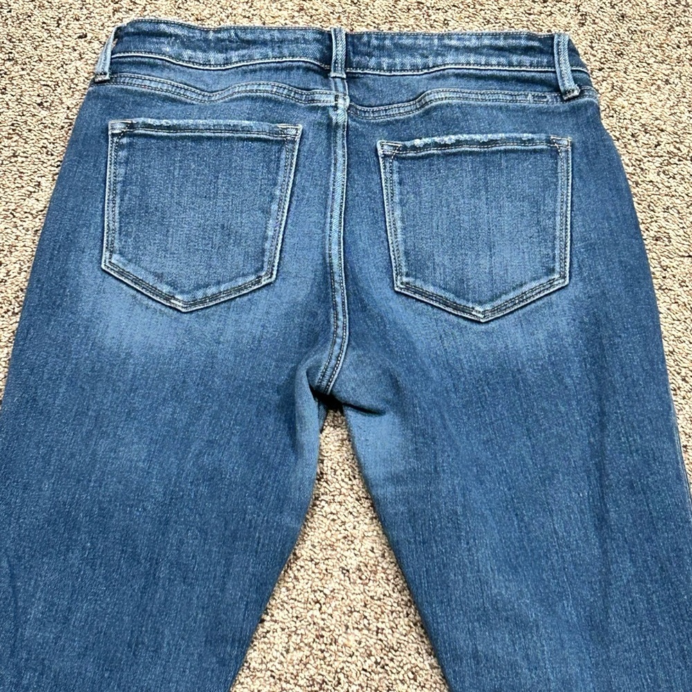KanCan High Rise Skinny Frayed Raw Hem Denim Button Fly Ankle Jeans Women’s 29 - Picture 10 of 16
